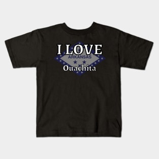 I LOVE Ouachita | Arkensas County Kids T-Shirt